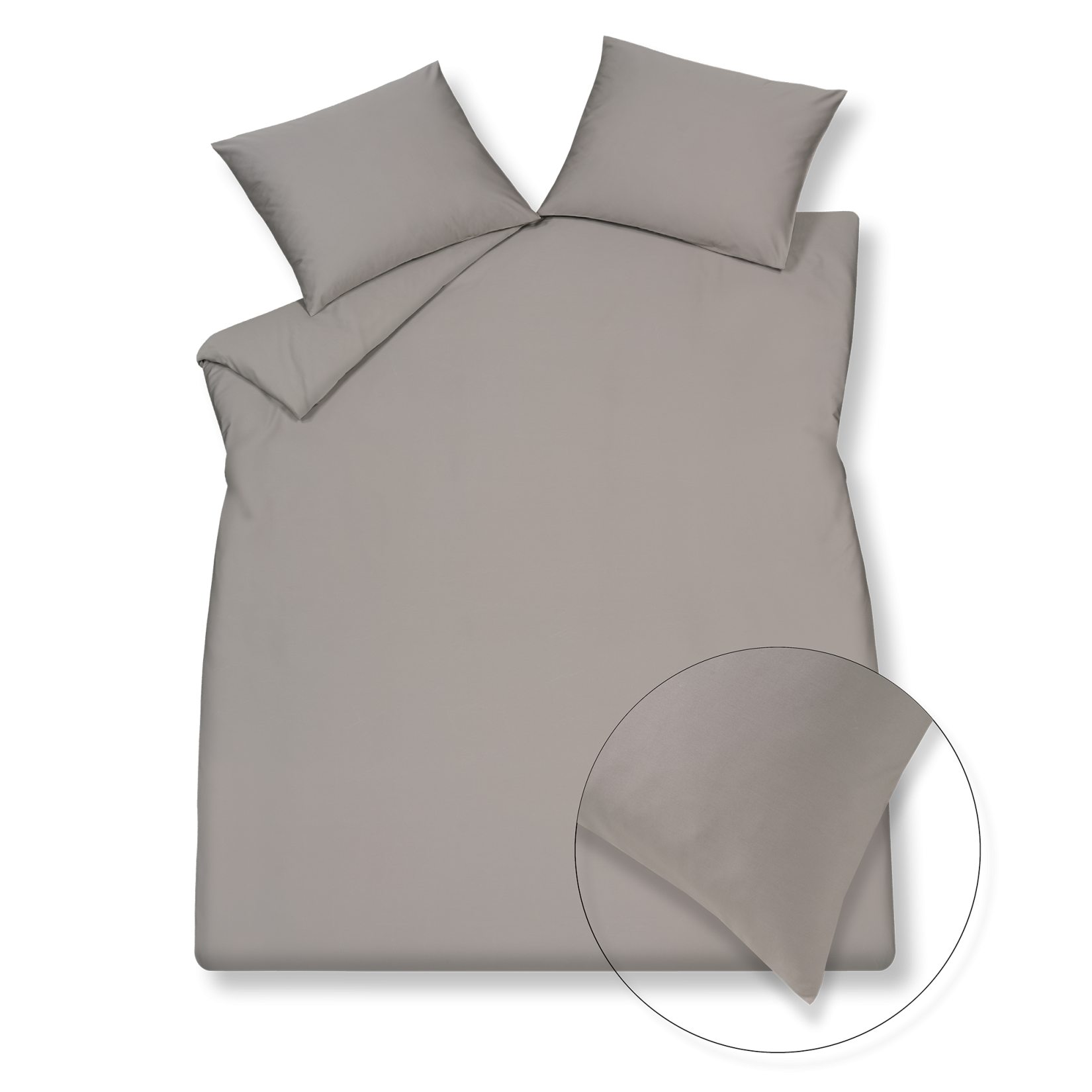 HOME 90 sateen 250 TC | steelgrey