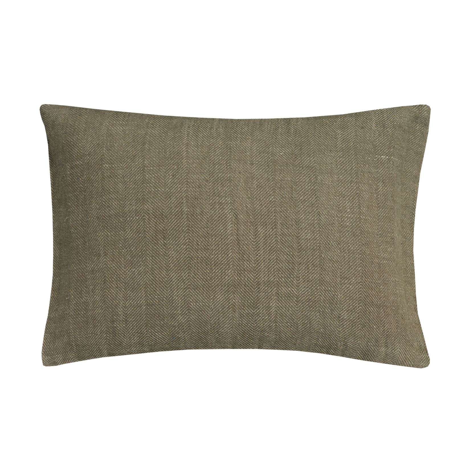 Pure 52 sierkussensloop in de kleur hazel is gemêleerd en heeft een ingeweven visgraatpatroon. Pure 52 sierkussensloop van Vandyck heeft een stoere look en kan gebuikt worden als finishing touch in je slaapkamer.