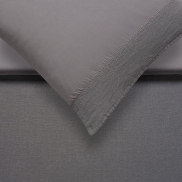 PURE 07 dekbedovertrek XL | steelgrey PURE 07 dekbedovertrek XL | steelgrey