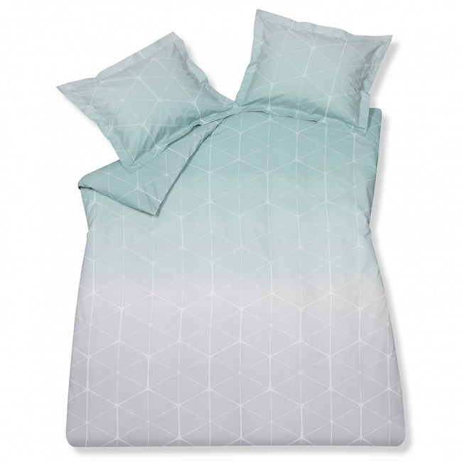 FADE dekbedovertrek | celadon green
