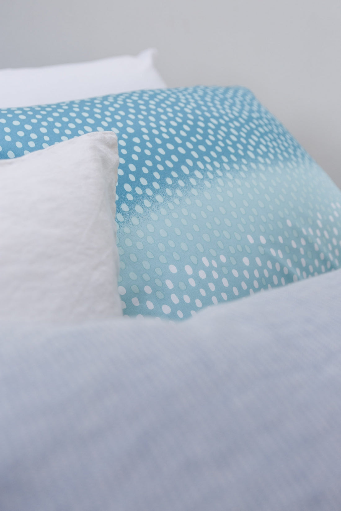 DROPS dekbedovertrek | pearl blue