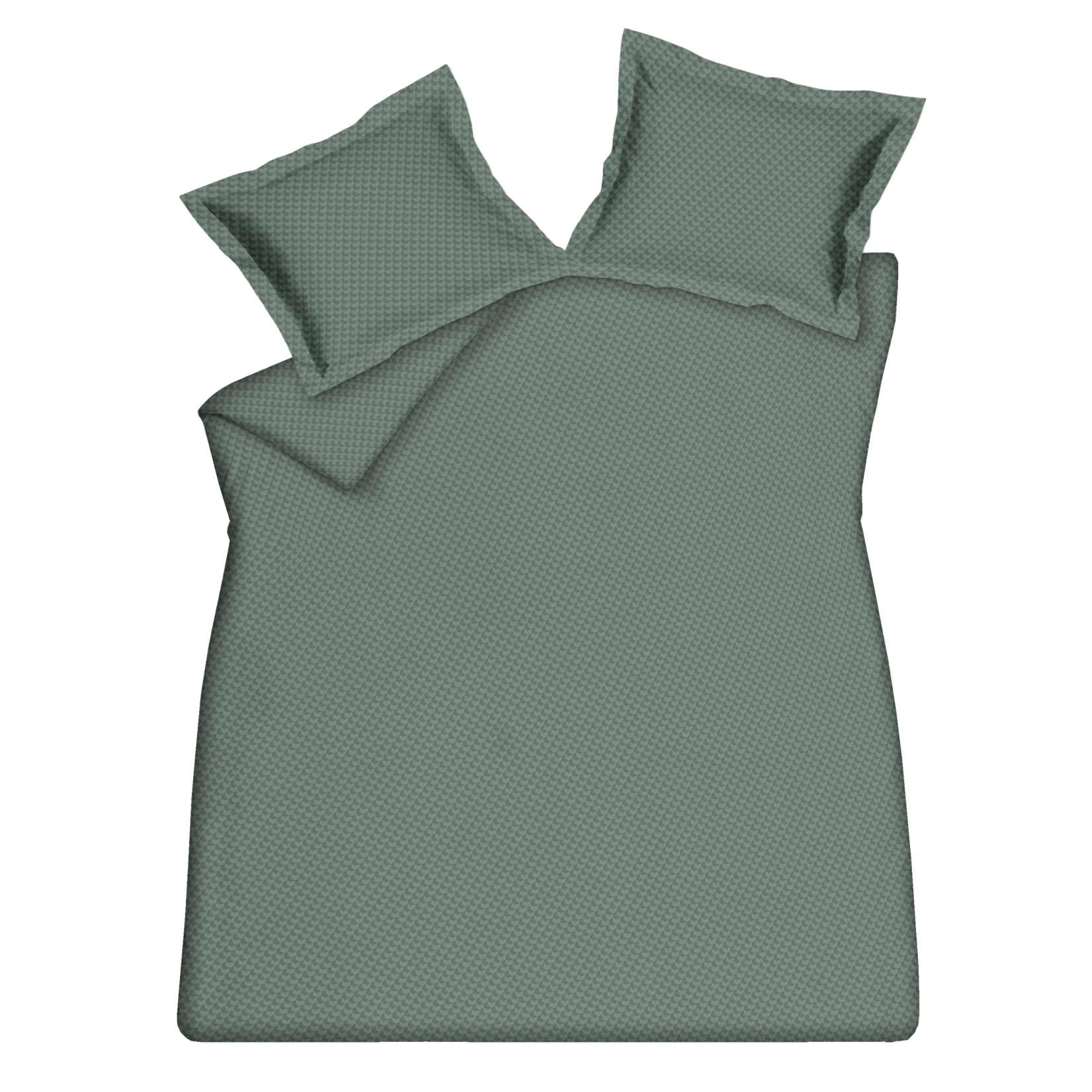 SHAPES dekbedovertrek | sage green