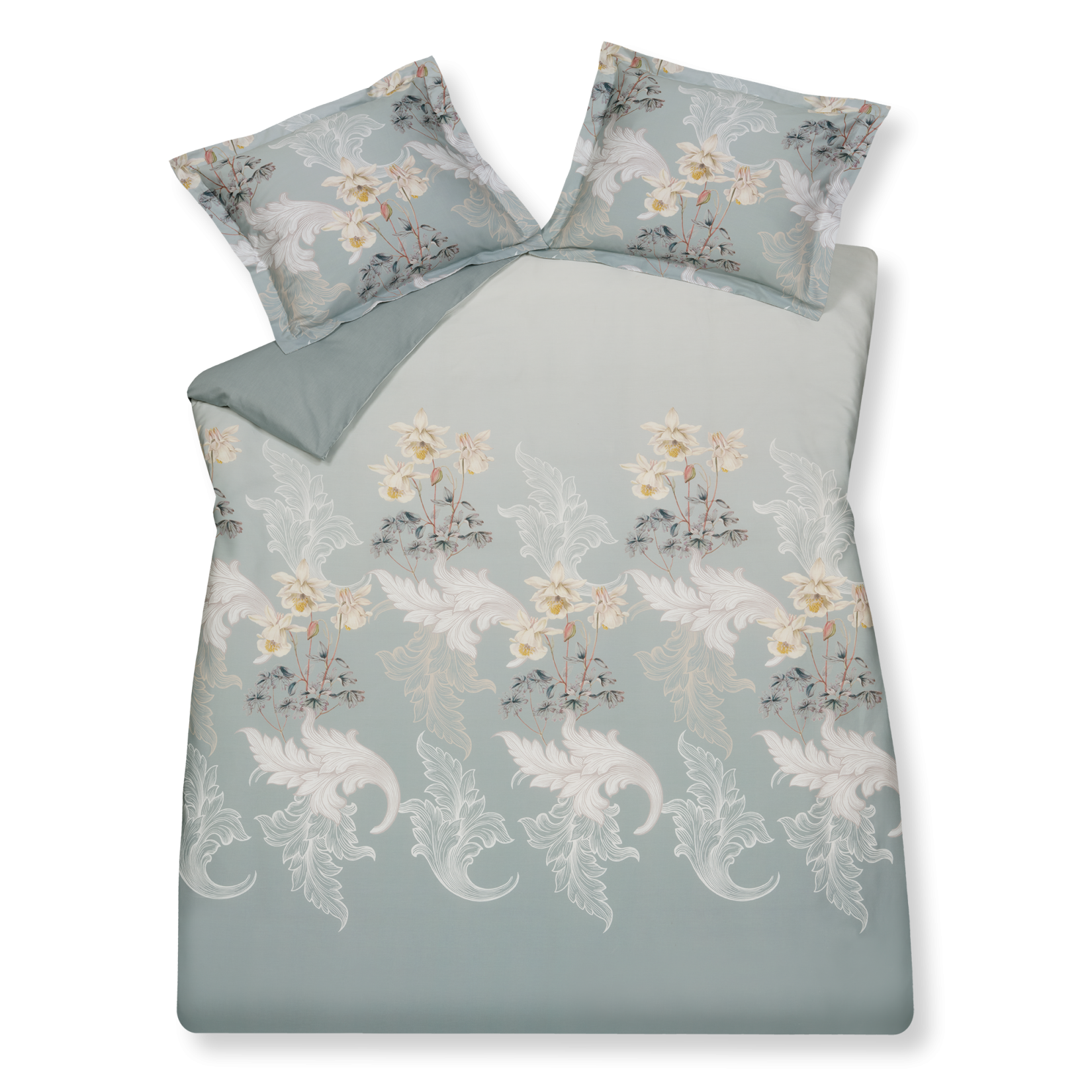 SERENA dekbedovertrek | pearl blue