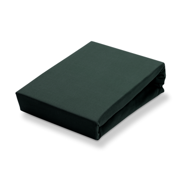 JERSEY SUPREME split-topper hoeslaken | dark green