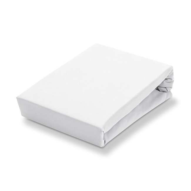 JERSEY SUPREME XXL topper hoeslaken | white