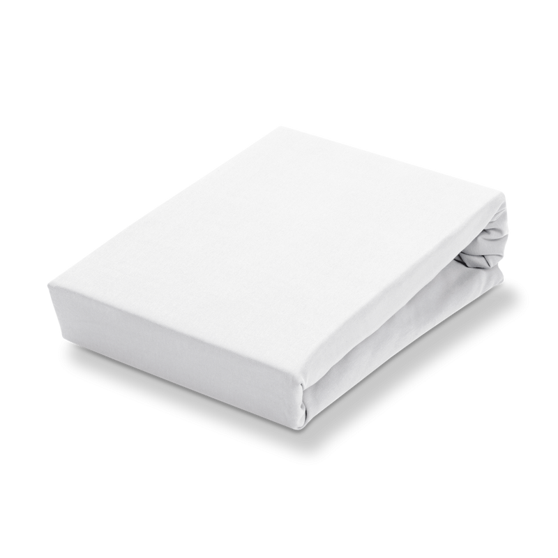 JERSEY SUPREME XXL topper hoeslaken | white