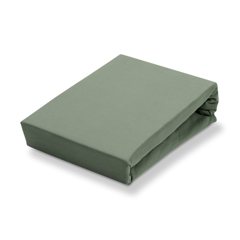 JERSEY SUPREME XXL topper hoeslaken | olive